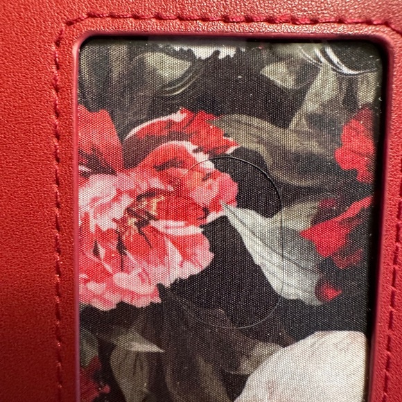 Darth Vader Star Wars Cream and Red Floral Wallet Disney Loungefly Collectible - Picture 12 of 15